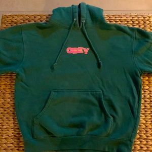 Obey Forest Green hoodie